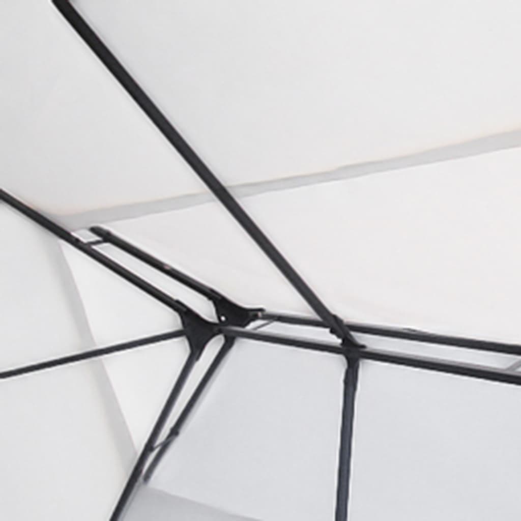 Prieel met LED-lichtslinger 3x4 m wit is nu te koop bij PeponiXL, paradijselijk wonen!