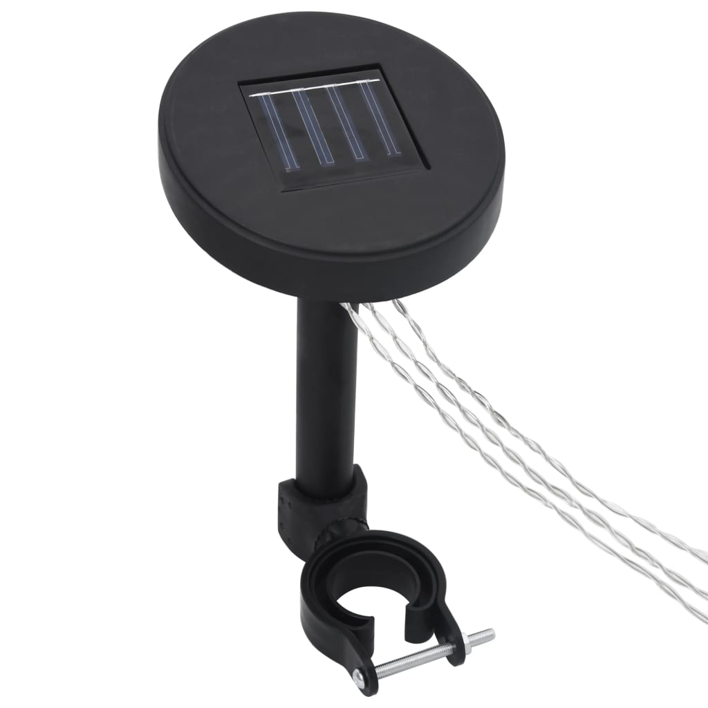 Prieel met gordijn en LED-lichtslinger 3x3 m taupe is nu te koop bij PeponiXL, paradijselijk wonen!