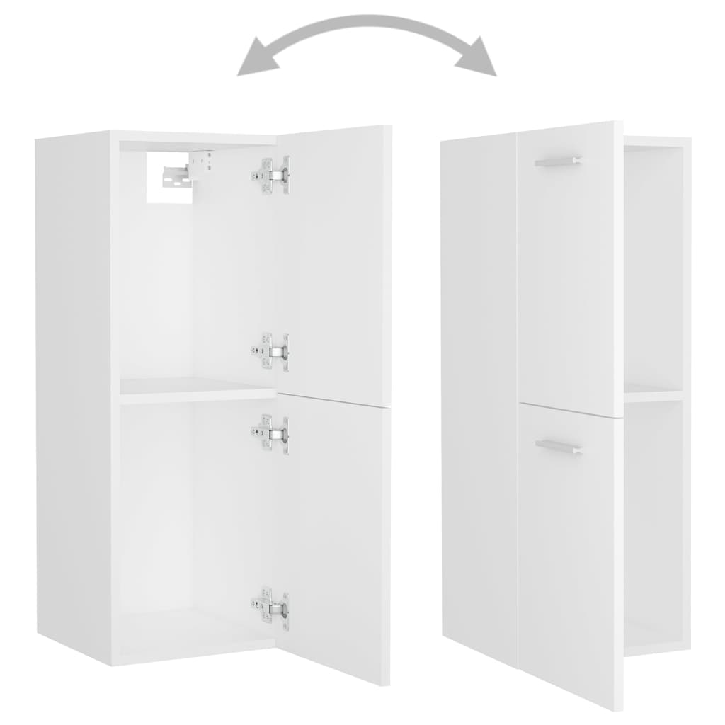 Badkamermeubelset spaanplaat wit is nu te koop bij PeponiXL, paradijselijk wonen!
