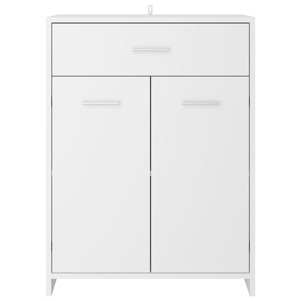 4-delige Badkamermeubelset wit is nu te koop bij PeponiXL, paradijselijk wonen!