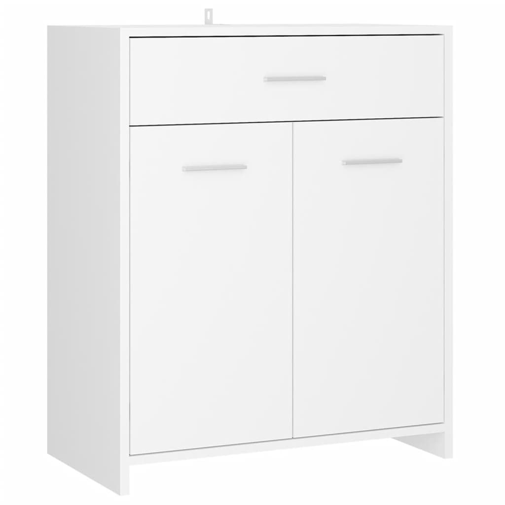 4-delige Badkamermeubelset wit is nu te koop bij PeponiXL, paradijselijk wonen!