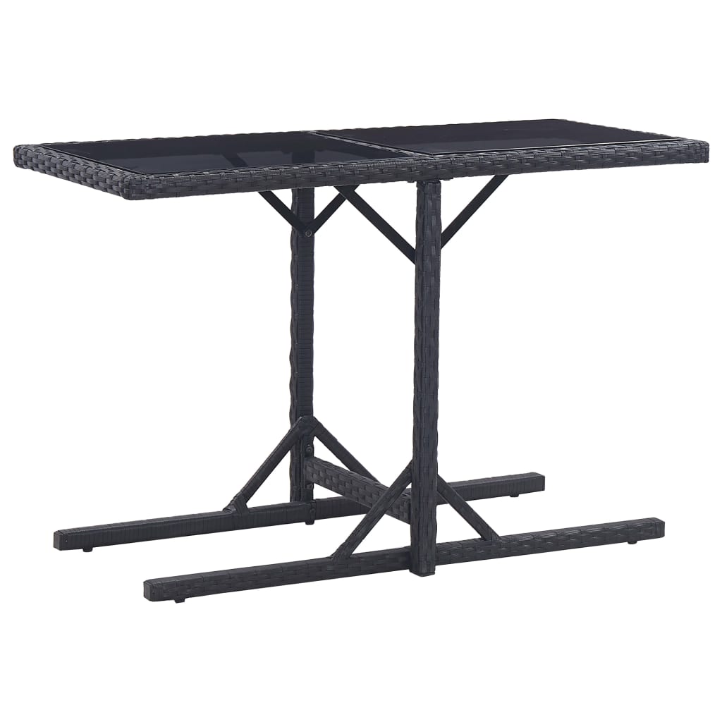 3-delige Tuinset zwart is nu te koop bij PeponiXL, paradijselijk wonen!