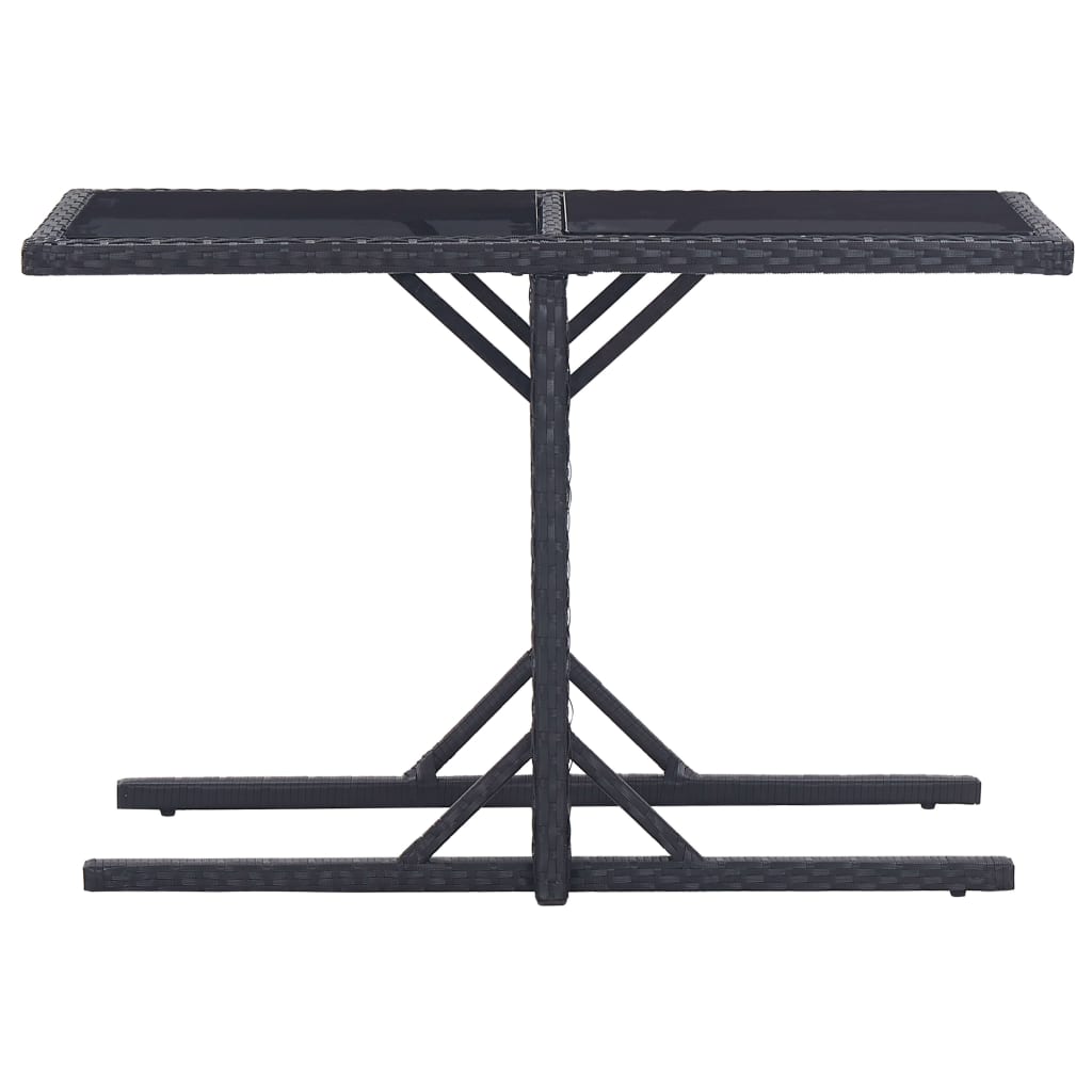 3-delige Tuinset zwart is nu te koop bij PeponiXL, paradijselijk wonen!