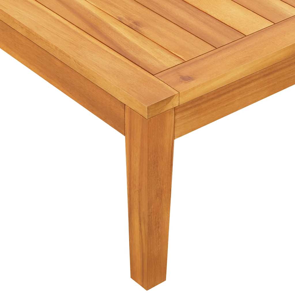 Tuinbank met tafel en donkergrijze kussens massief acaciahout is nu te koop bij PeponiXL, paradijselijk wonen!