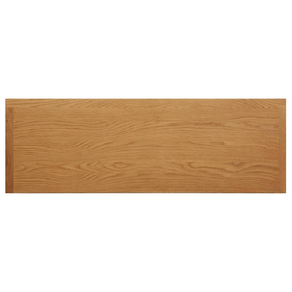 Kaptafel 110x40x75 cm massief eikenhout is nu te koop bij PeponiXL, paradijselijk wonen!