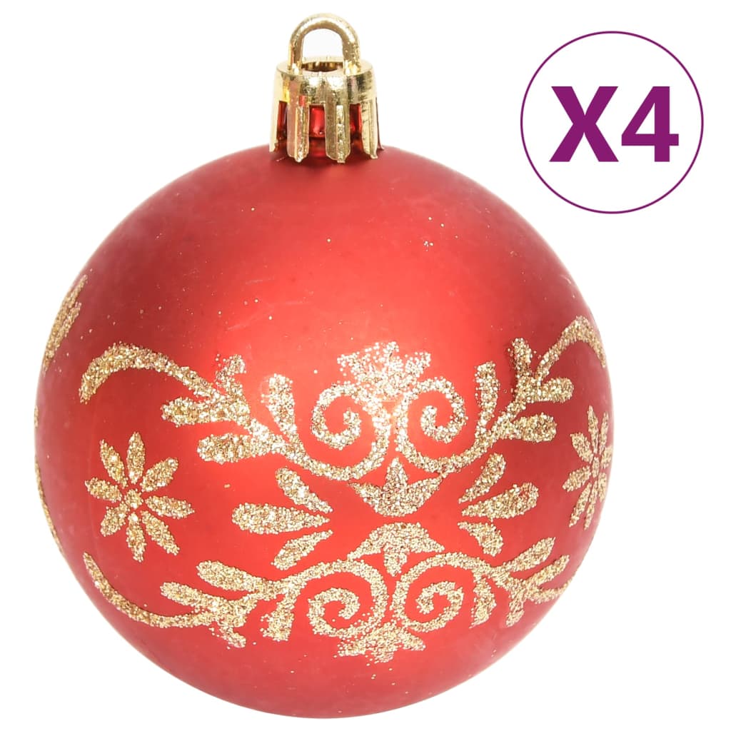 70-delige Kerstballenset goud en rood is nu te koop bij PeponiXL, paradijselijk wonen!