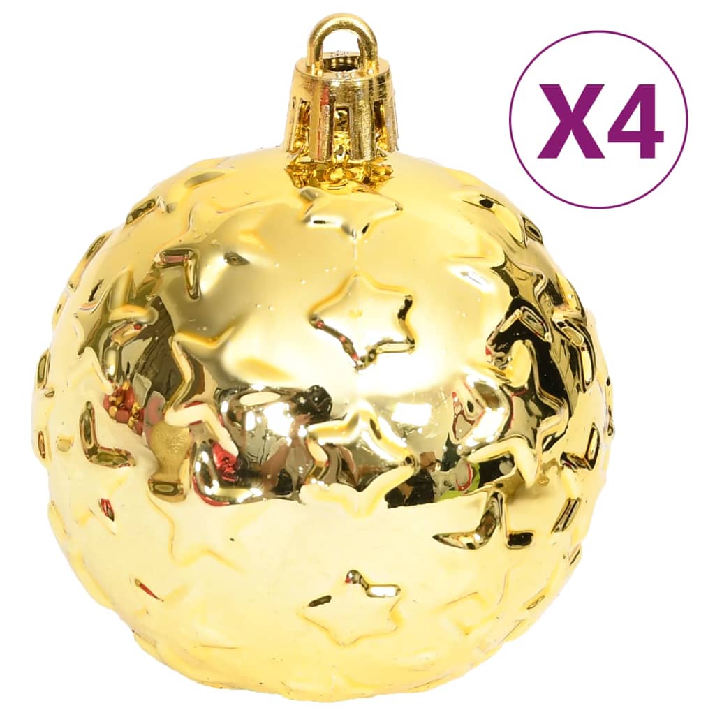 70-delige Kerstballenset goud en rood is nu te koop bij PeponiXL, paradijselijk wonen!