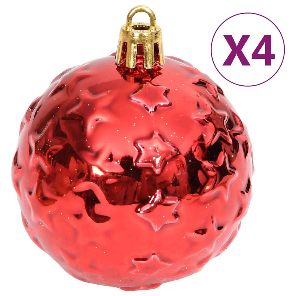 70-delige Kerstballenset goud en rood is nu te koop bij PeponiXL, paradijselijk wonen!
