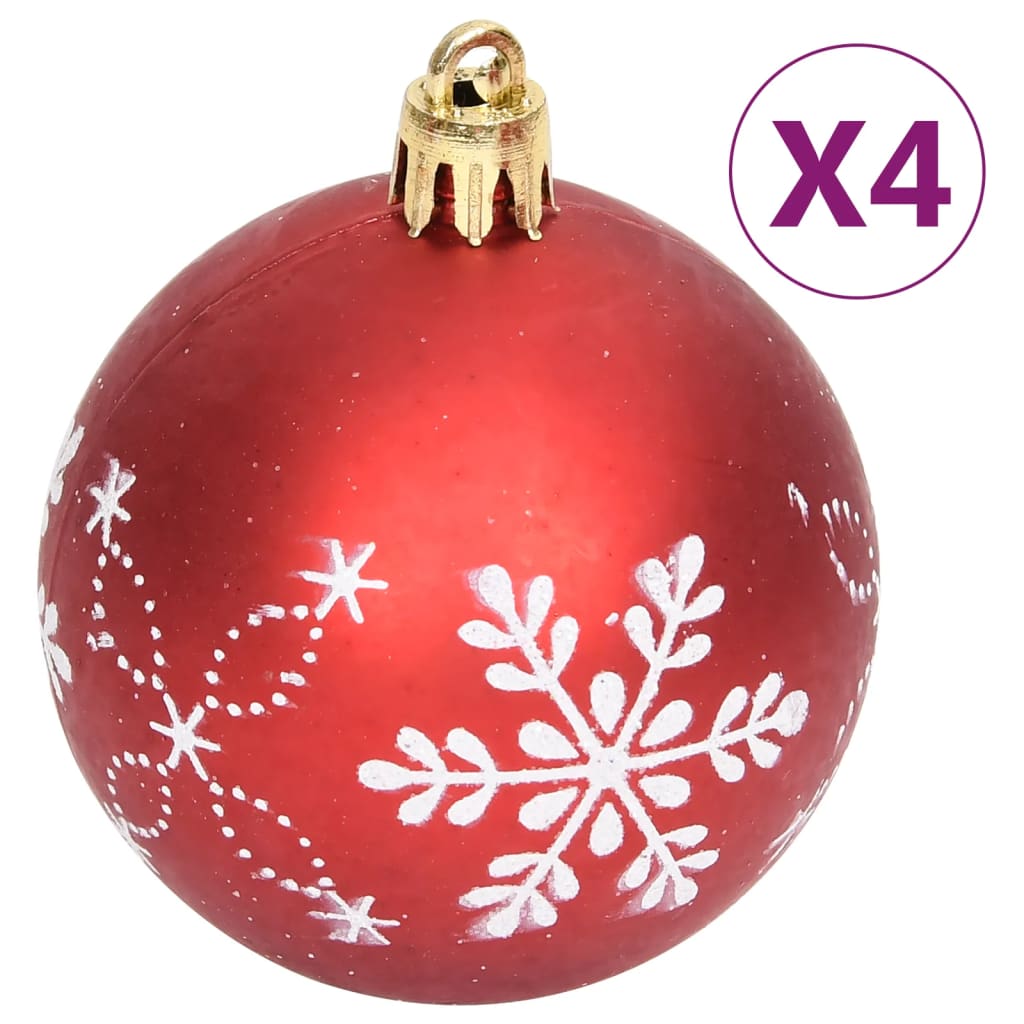 108-delige Kerstballenset rood en wit is nu te koop bij PeponiXL, paradijselijk wonen!