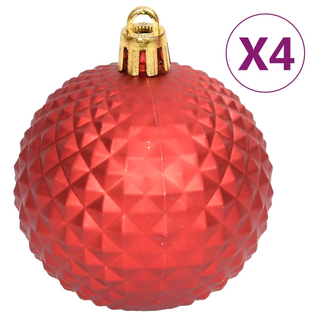 108-delige Kerstballenset rood en wit is nu te koop bij PeponiXL, paradijselijk wonen!