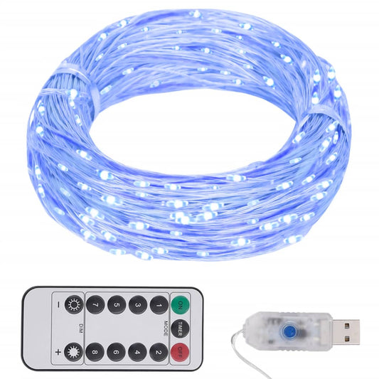 Lichtslinger met 150 LED's 15 m blauw is nu te koop bij PeponiXL, paradijselijk wonen!