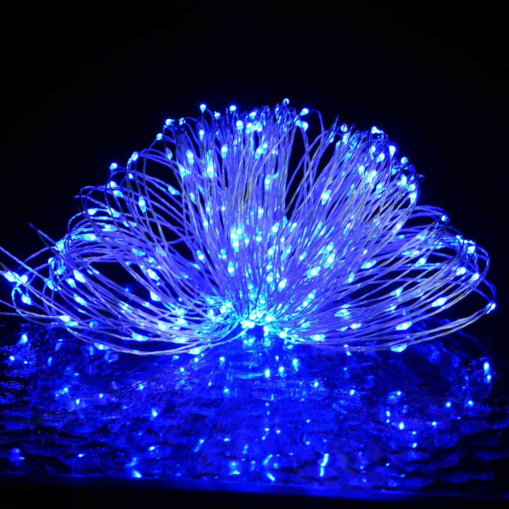 Lichtslinger met 150 LED's 15 m blauw is nu te koop bij PeponiXL, paradijselijk wonen!