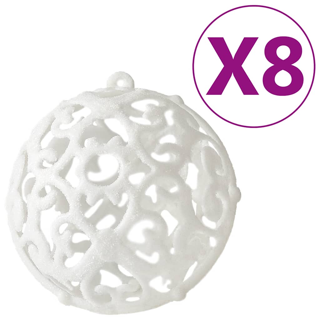 100-delige Kerstballenset wit is nu te koop bij PeponiXL, paradijselijk wonen!