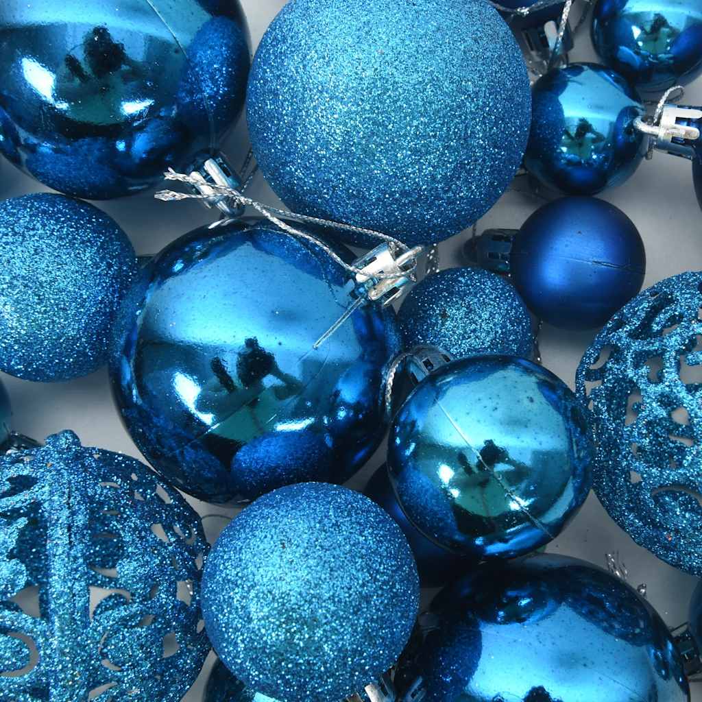 100-delige Kerstballenset blauw is nu te koop bij PeponiXL, paradijselijk wonen!