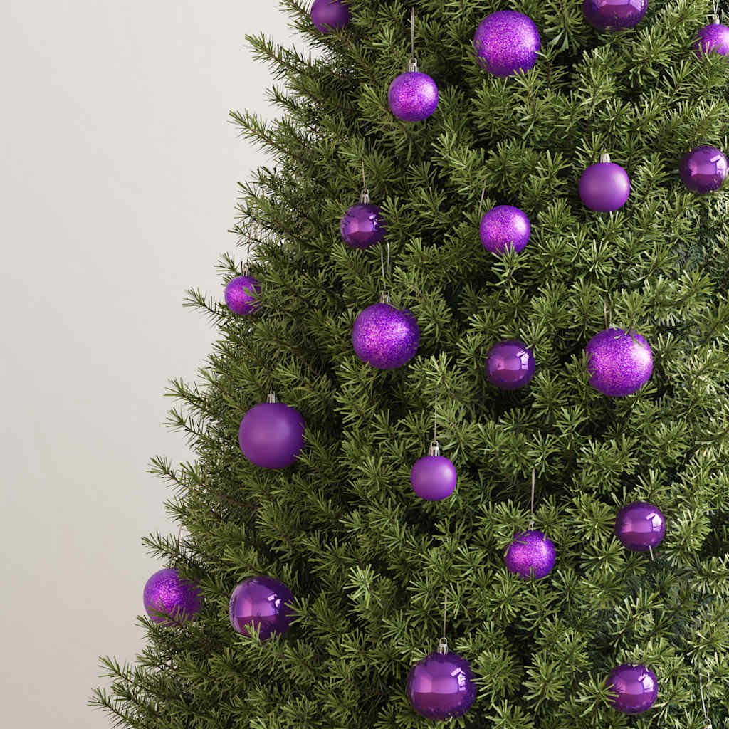 100-delige Kerstballenset paars is nu te koop bij PeponiXL, paradijselijk wonen!