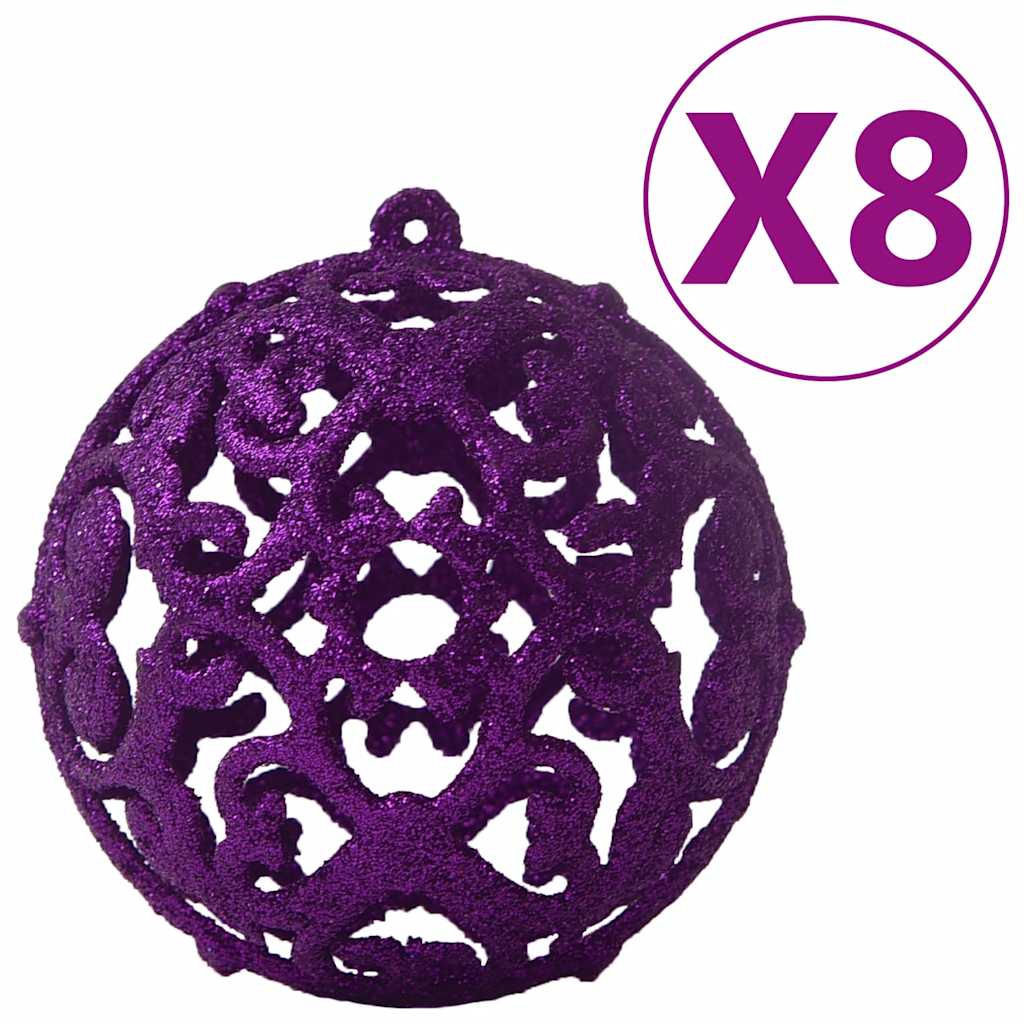 100-delige Kerstballenset paars is nu te koop bij PeponiXL, paradijselijk wonen!