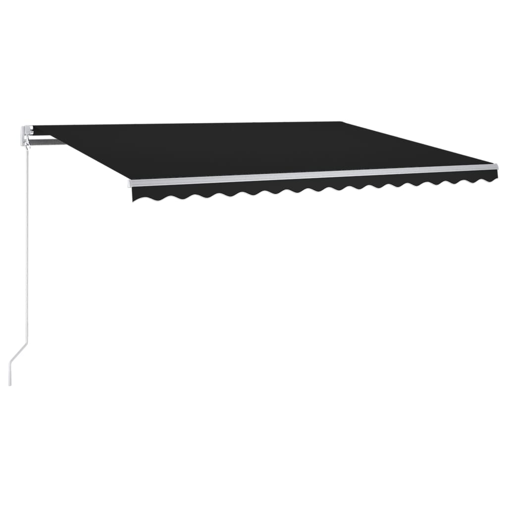 Luifel automatisch met LED en windsensor 300x250 cm antraciet is nu te koop bij PeponiXL, paradijselijk wonen!