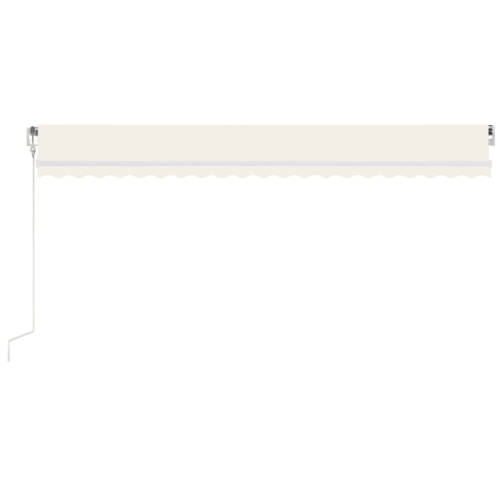 Luifel automatisch uittrekbaar 500x300 cm crèmekleurig is nu te koop bij PeponiXL, paradijselijk wonen!