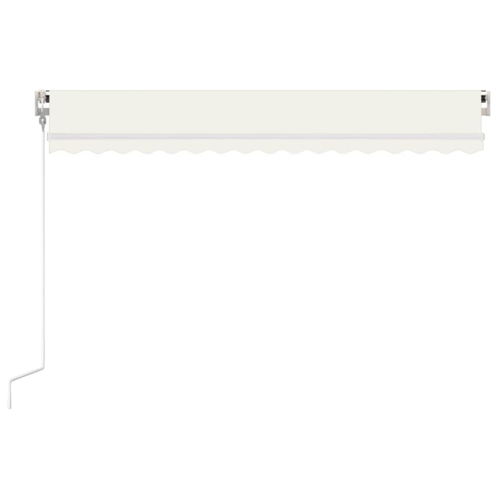Luifel automatisch uittrekbaar 400x350 cm crèmekleurig is nu te koop bij PeponiXL, paradijselijk wonen!