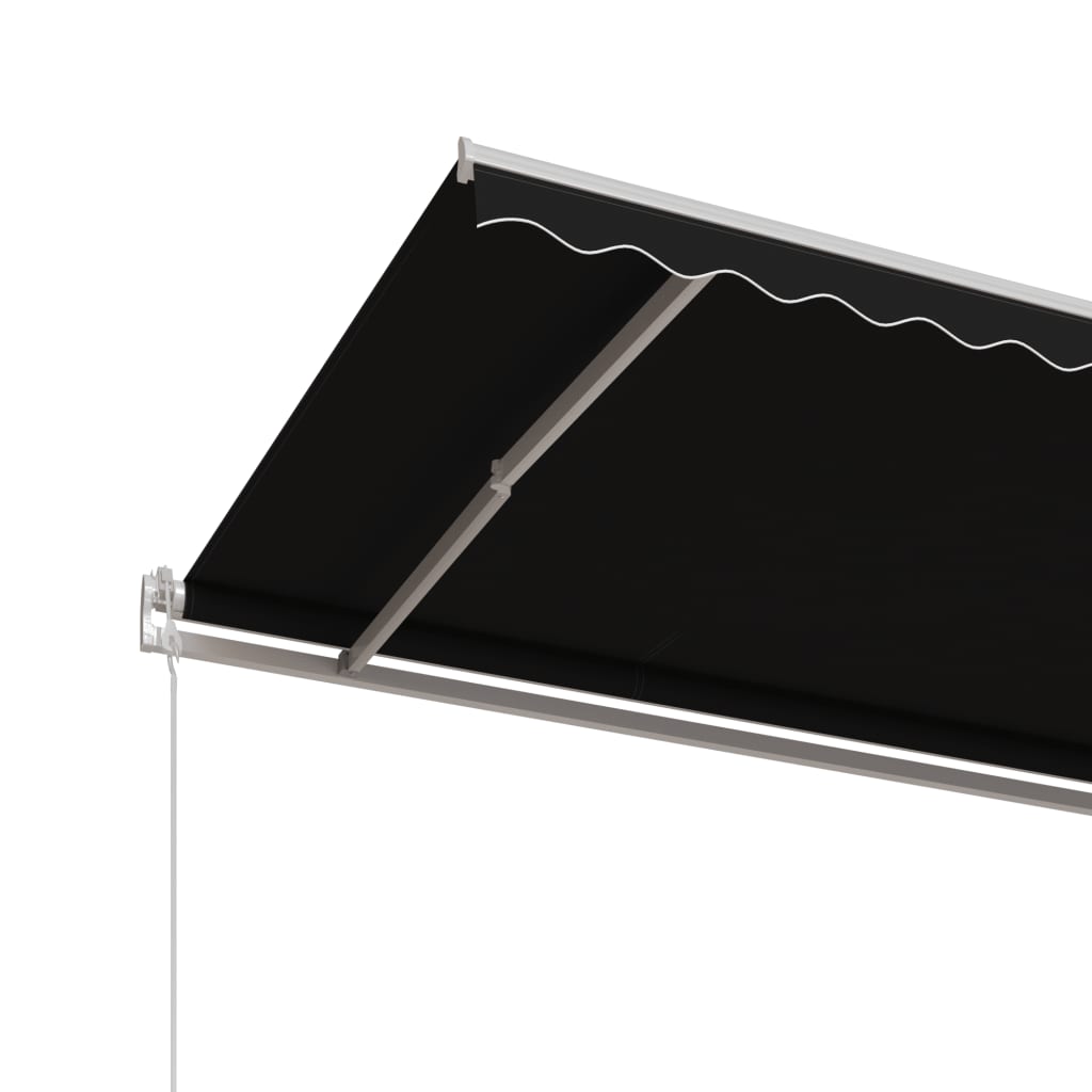 Luifel automatisch uittrekbaar 600x350 cm antracietkleurig is nu te koop bij PeponiXL, paradijselijk wonen!
