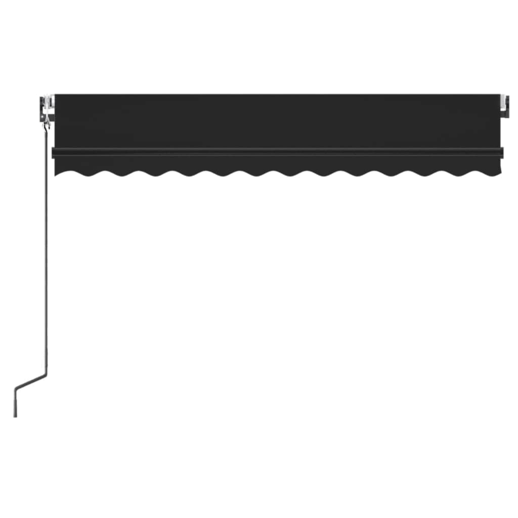 Luifel automatisch uittrekbaar 350x250 cm antracietkleurig is nu te koop bij PeponiXL, paradijselijk wonen!