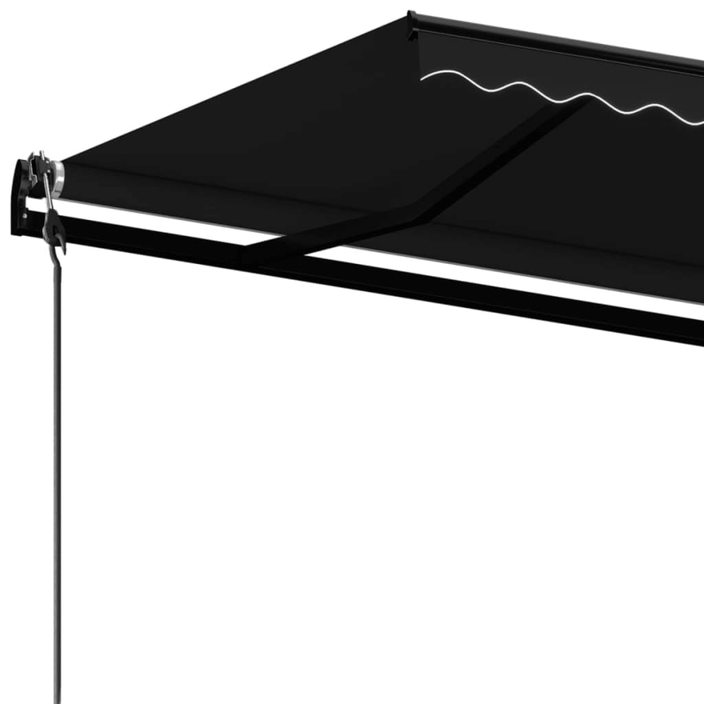 Luifel automatisch uittrekbaar 350x250 cm antracietkleurig is nu te koop bij PeponiXL, paradijselijk wonen!
