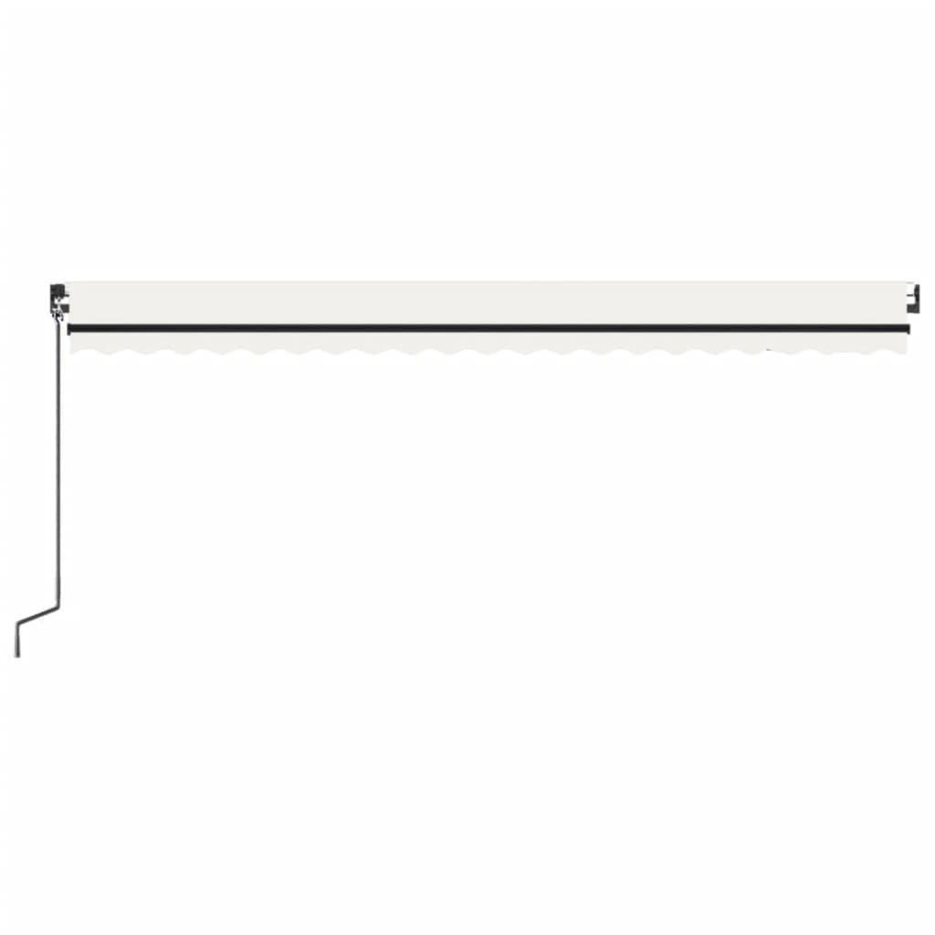 Luifel automatisch uittrekbaar 500x300 cm crèmekleurig is nu te koop bij PeponiXL, paradijselijk wonen!