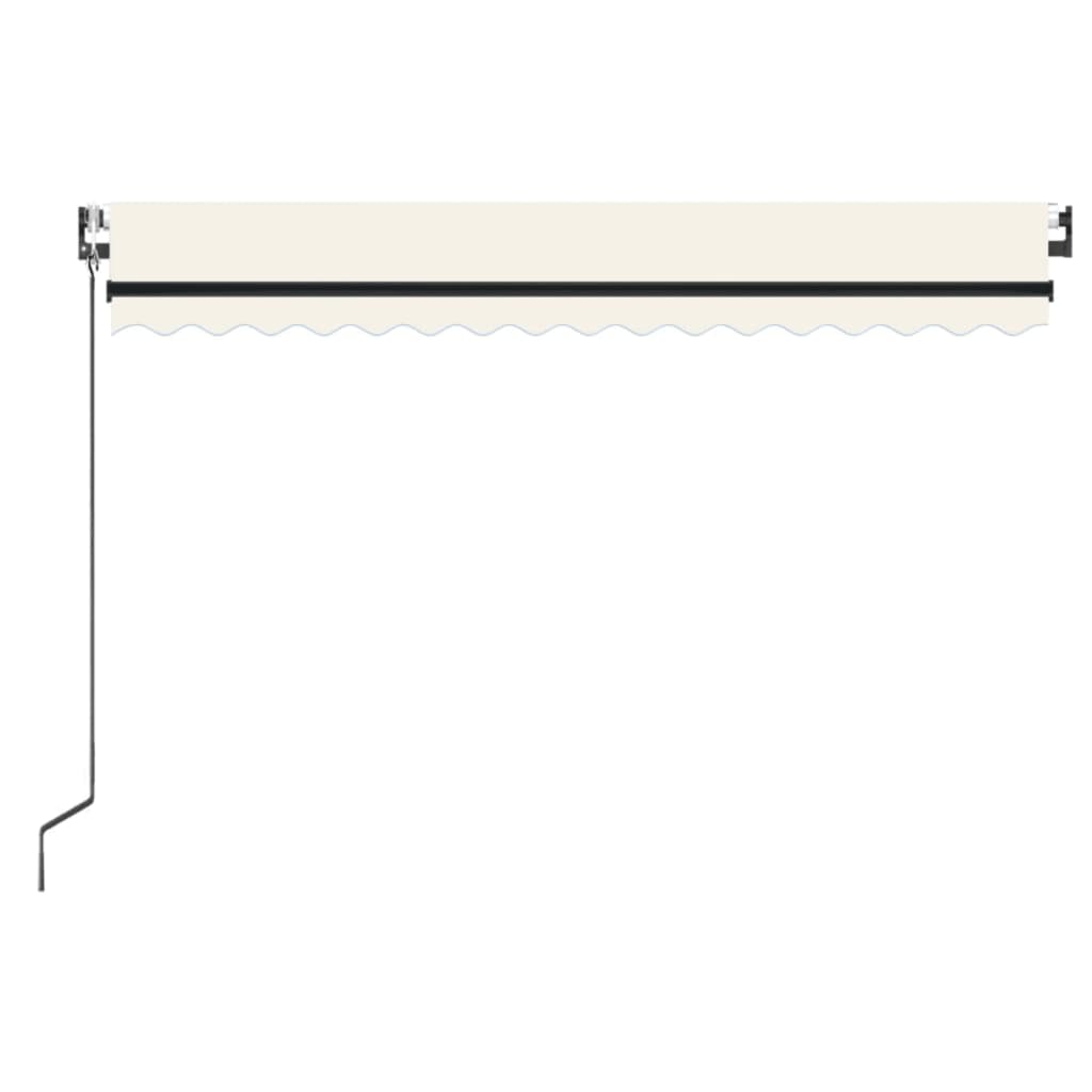 Luifel automatisch uittrekbaar 400x350 cm crèmekleurig is nu te koop bij PeponiXL, paradijselijk wonen!