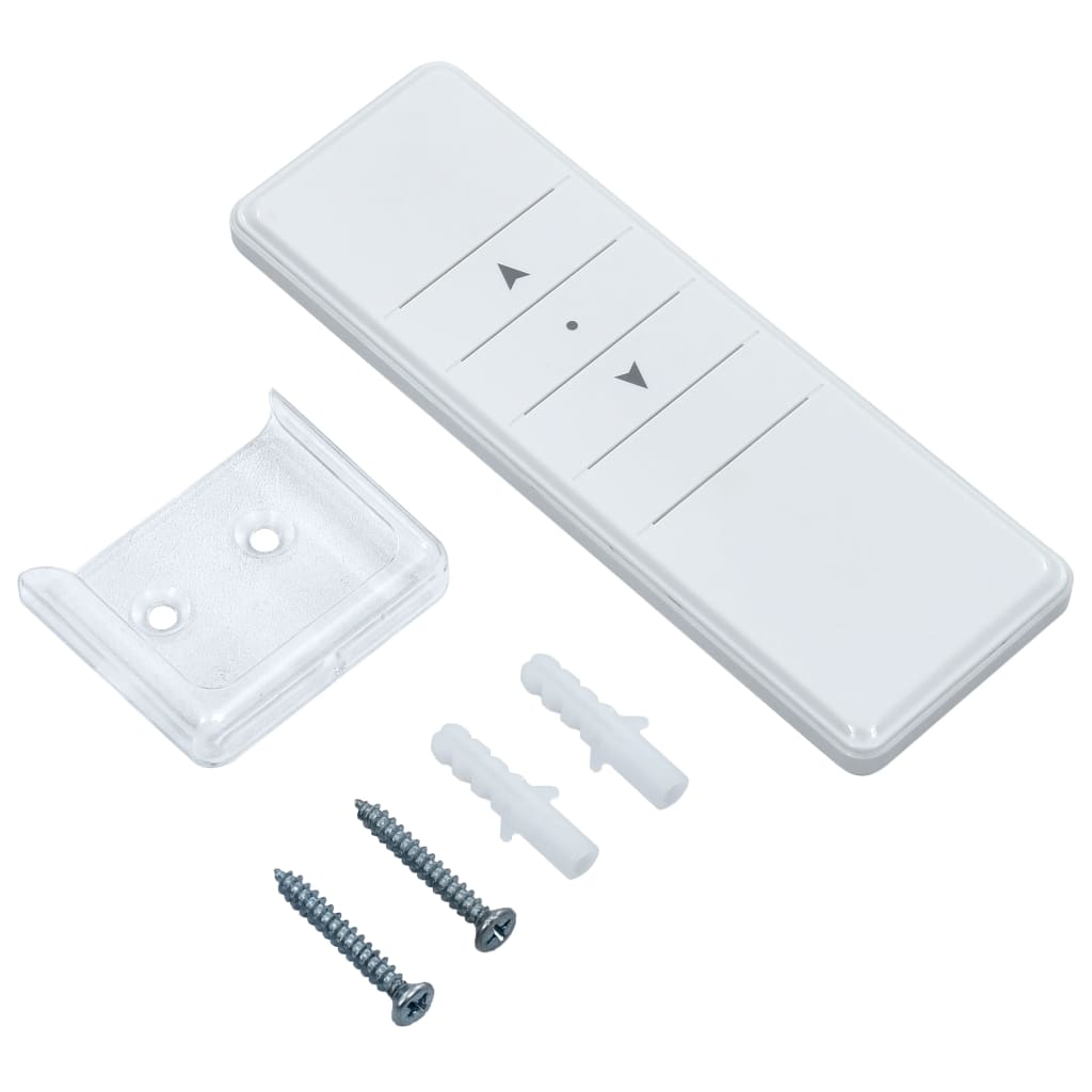 Luifel automatisch met rolgordijn LED windsensor 5x3 m crème is nu te koop bij PeponiXL, paradijselijk wonen!