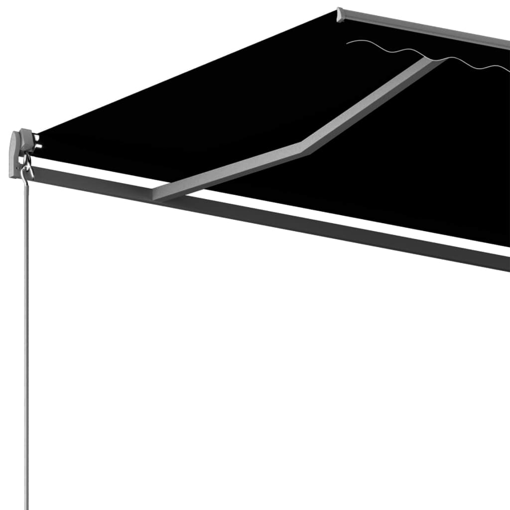 Luifel vrijstaand automatisch 400x300 cm antracietkleurig