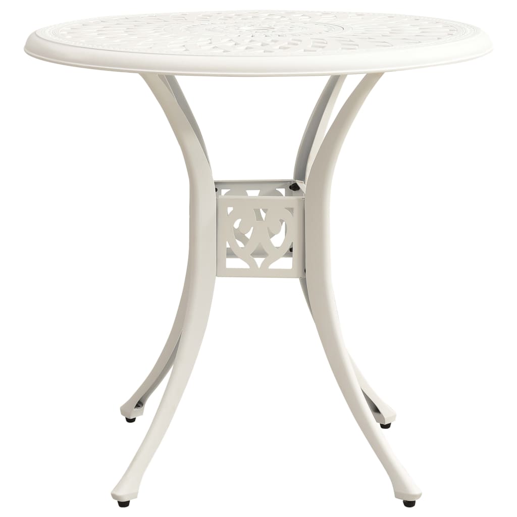 3-delige Bistroset gietaluminium wit is nu te koop bij PeponiXL, paradijselijk wonen!