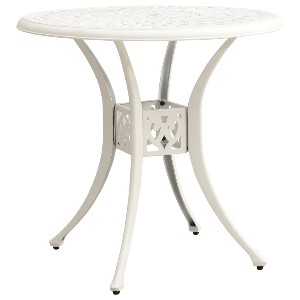 3-delige Bistroset gietaluminium wit is nu te koop bij PeponiXL, paradijselijk wonen!