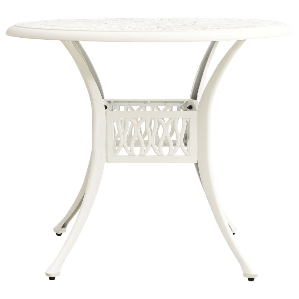 3-delige Bistroset gietaluminium wit is nu te koop bij PeponiXL, paradijselijk wonen!