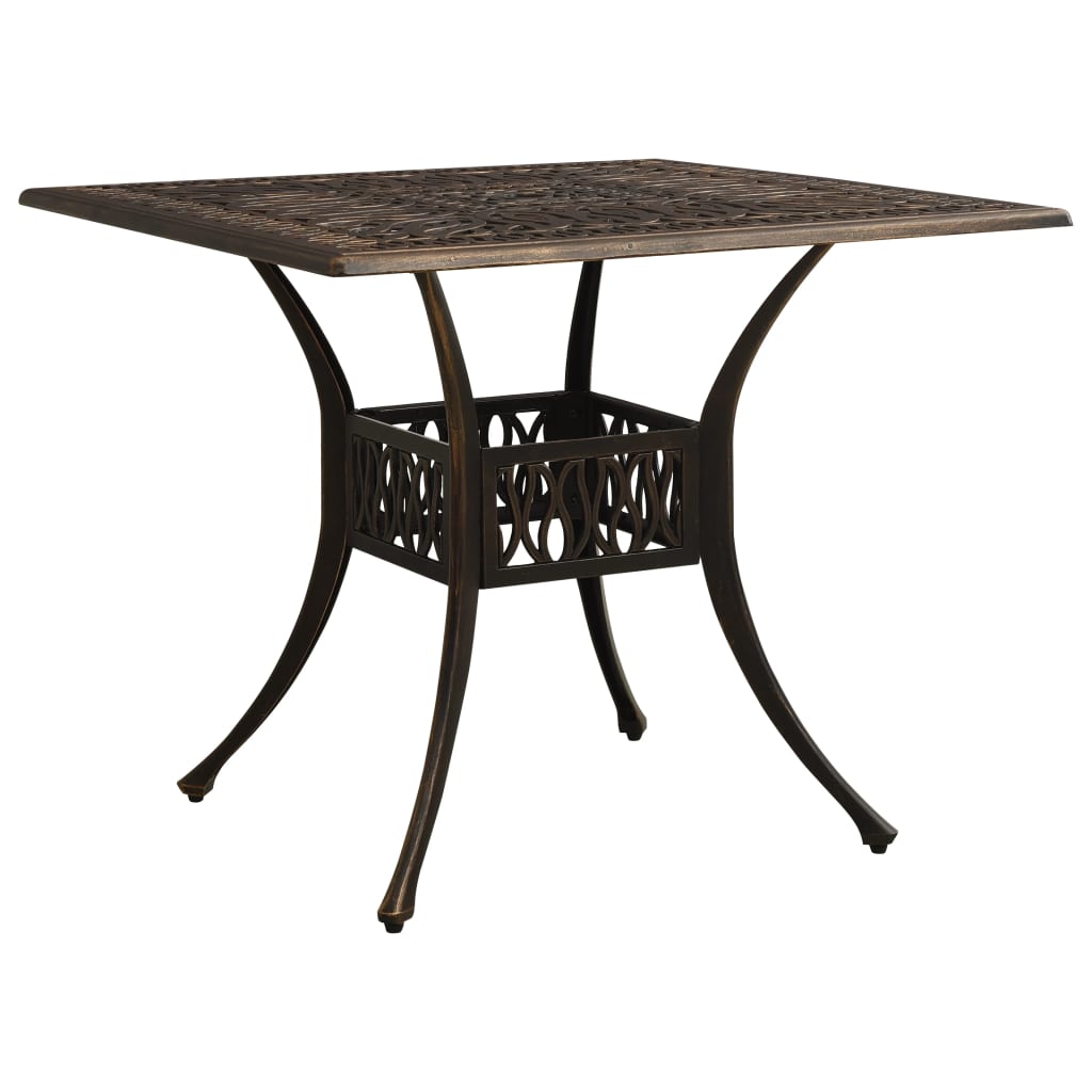 3-delige Bistroset gietaluminium bronskleurig is nu te koop bij PeponiXL, paradijselijk wonen!