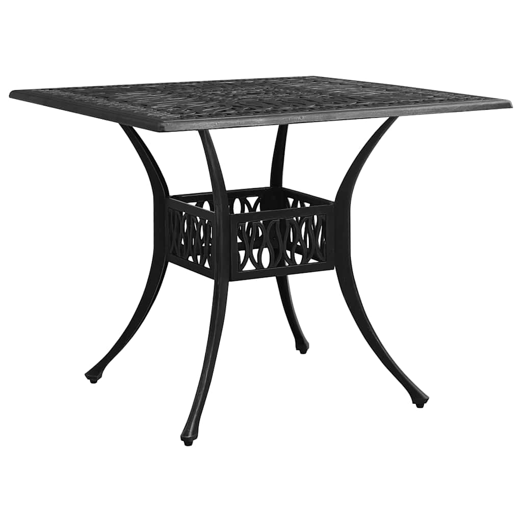 3-delige Bistroset gietaluminium zwart is nu te koop bij PeponiXL, paradijselijk wonen!