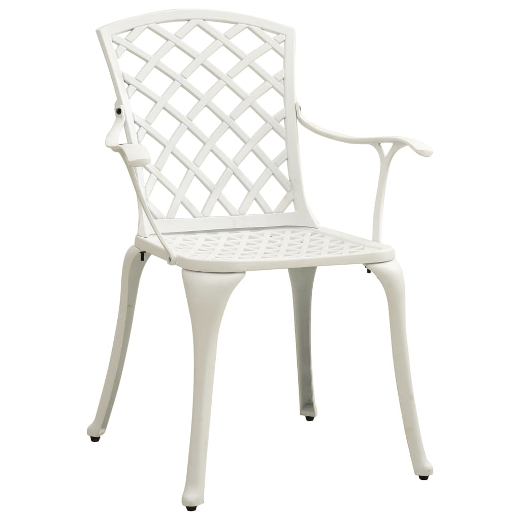 3-delige Bistroset gietaluminium wit is nu te koop bij PeponiXL, paradijselijk wonen!