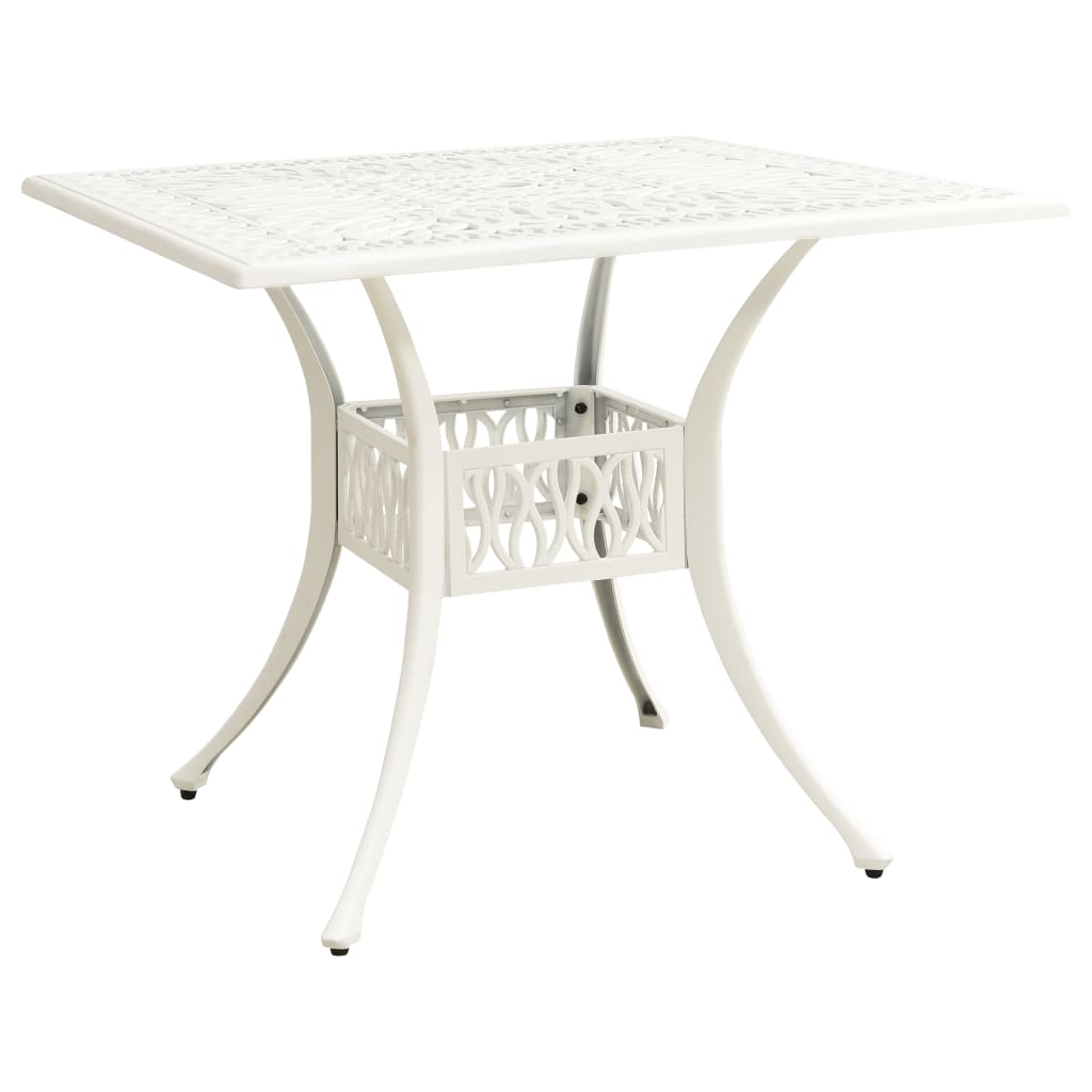 3-delige Bistroset gietaluminium wit is nu te koop bij PeponiXL, paradijselijk wonen!