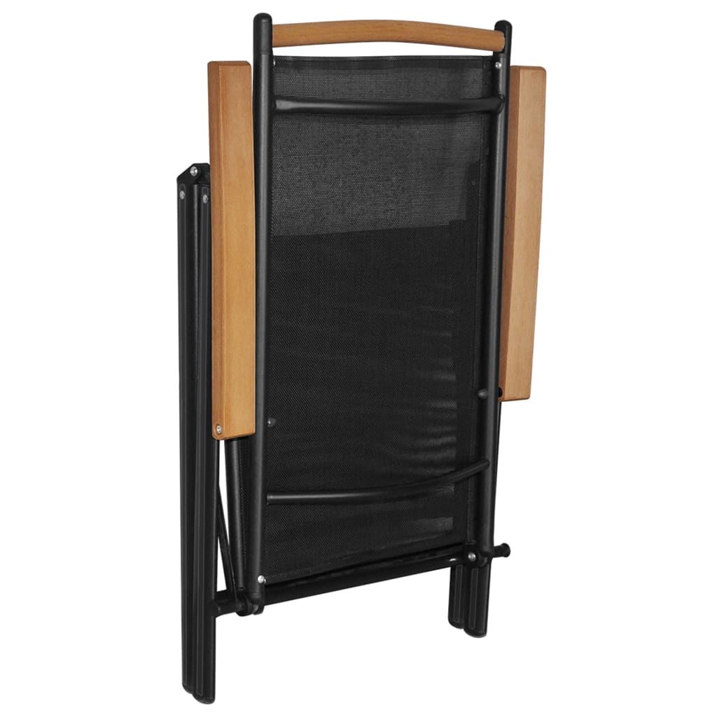 5-delige Tuinset aluminium zwart is nu te koop bij PeponiXL, paradijselijk wonen!