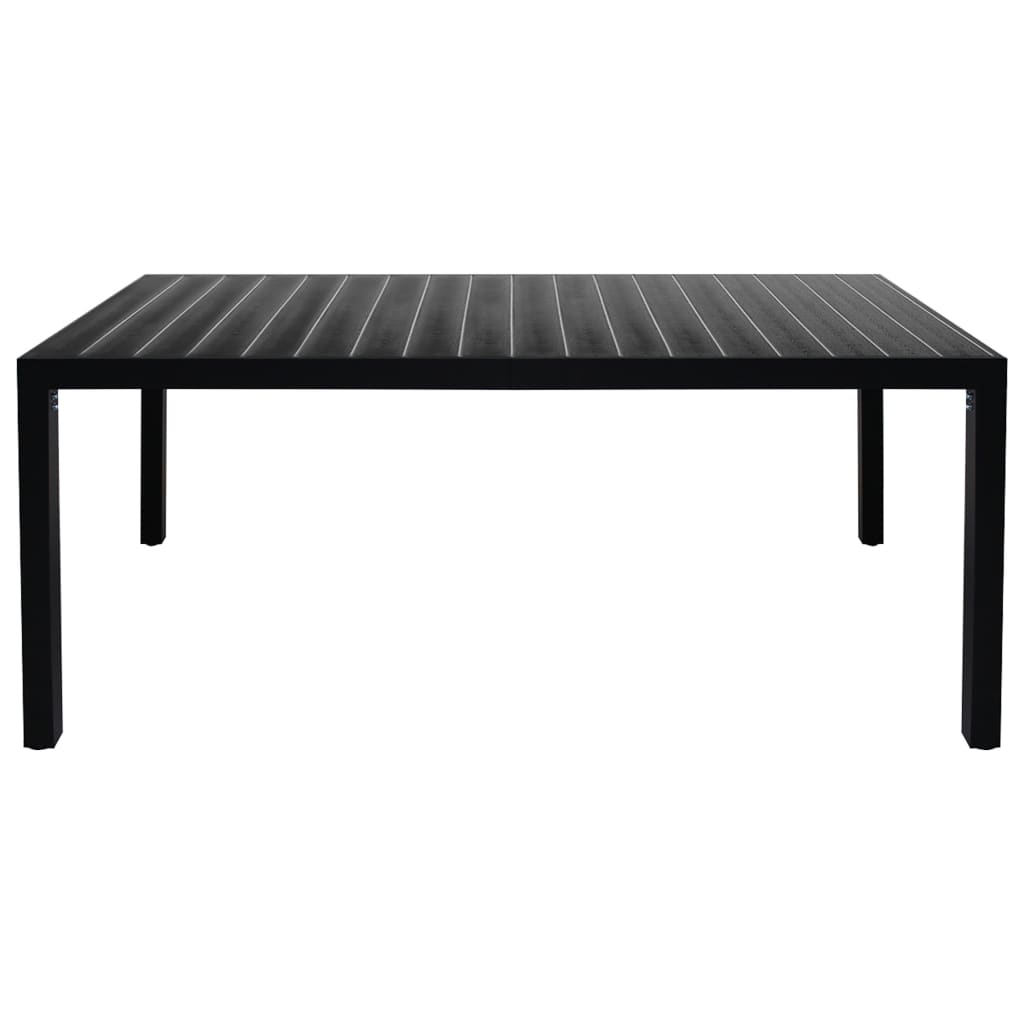 9-delige Tuinset aluminium zwart is nu te koop bij PeponiXL, paradijselijk wonen!