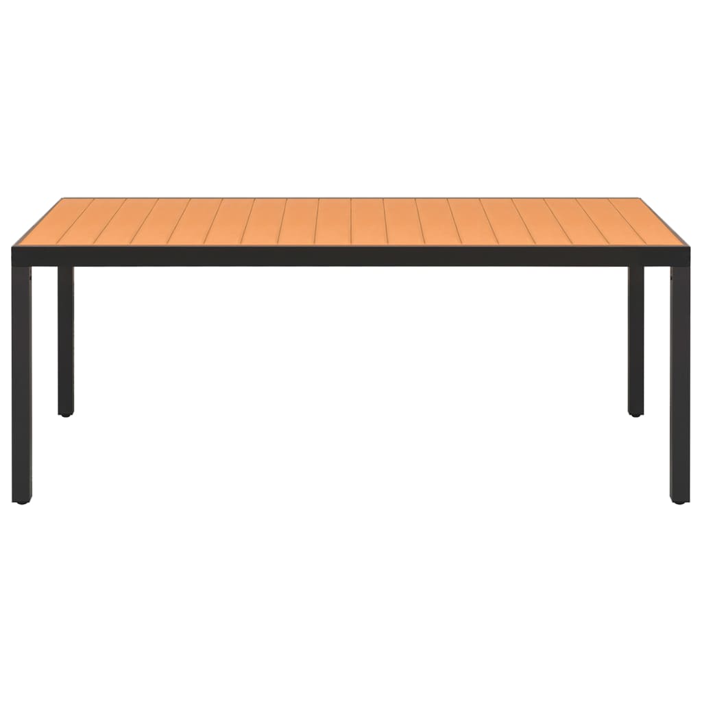 9-delige Tuinset aluminium zwart is nu te koop bij PeponiXL, paradijselijk wonen!