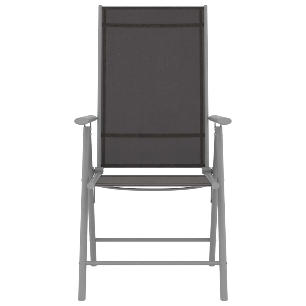 7-delige Tuinset aluminium zilverkleurig en zwart is nu te koop bij PeponiXL, paradijselijk wonen!