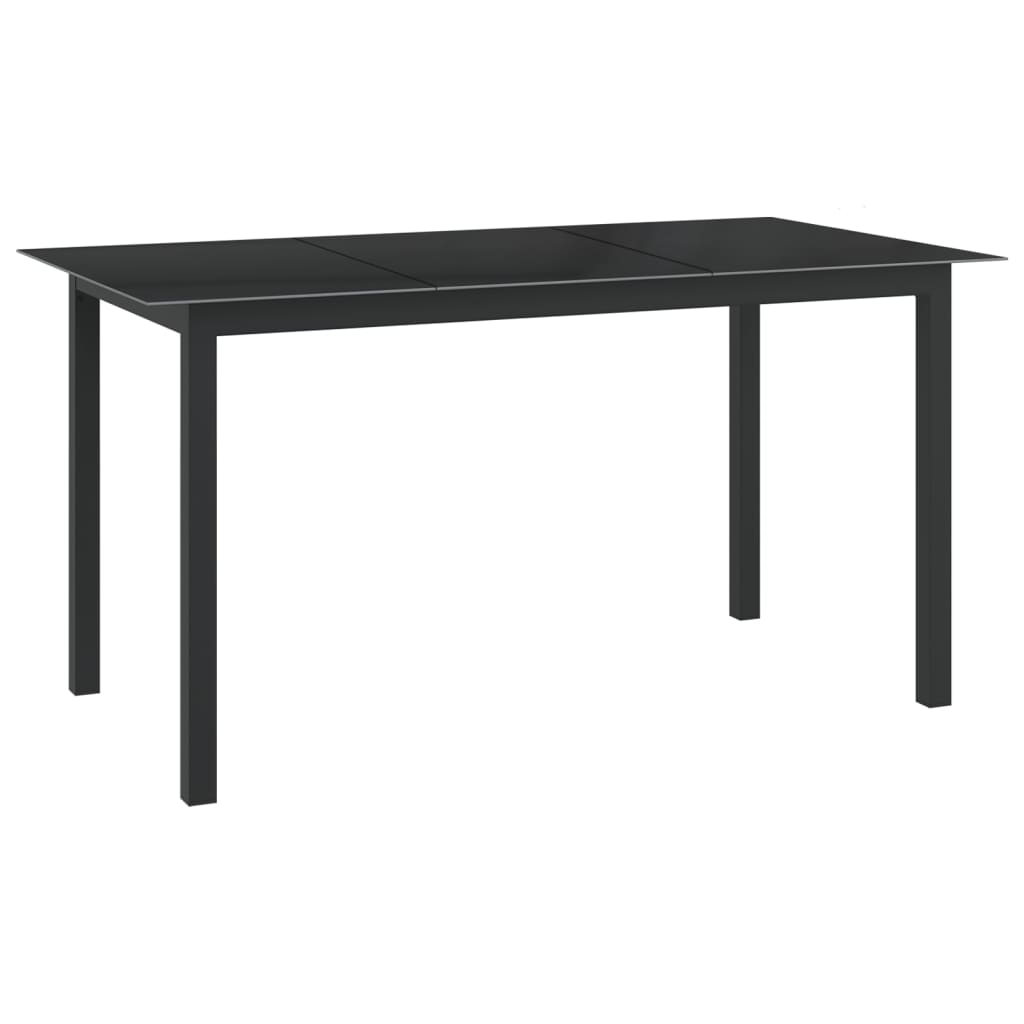 10-delige Loungeset zwart en antracietkleurig is nu te koop bij PeponiXL, paradijselijk wonen!