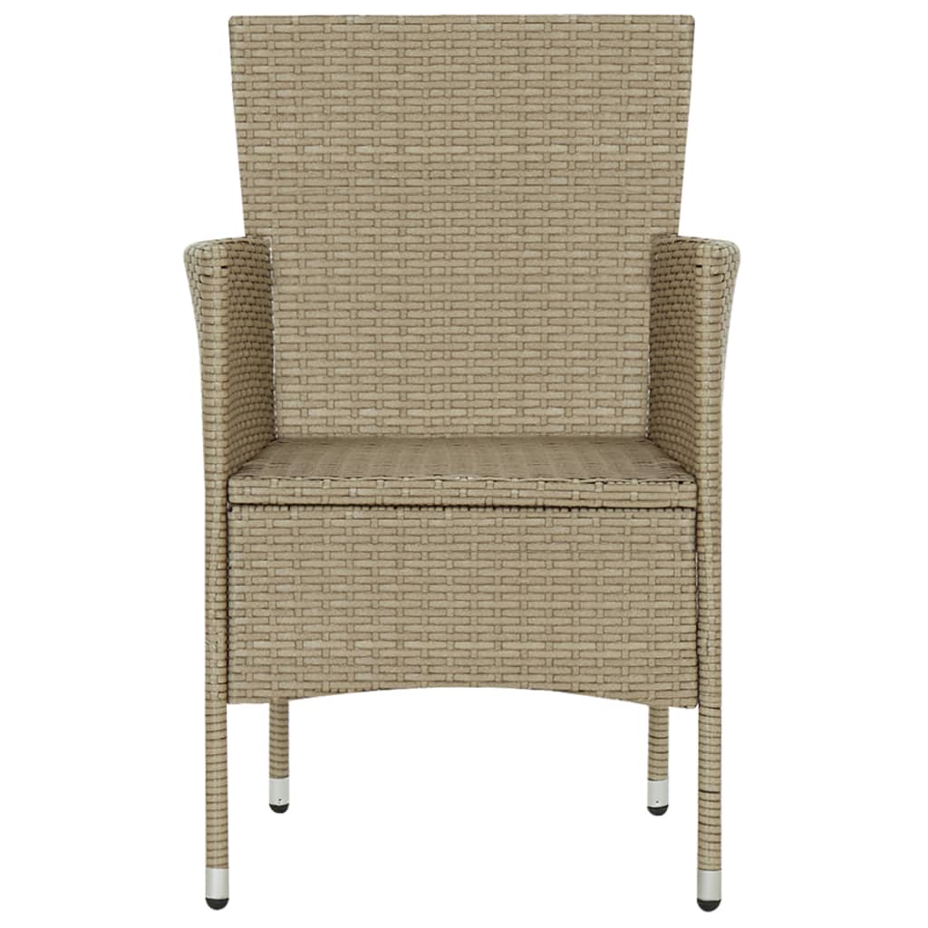 7-delige Tuinset poly rattan beige is nu te koop bij PeponiXL, paradijselijk wonen!