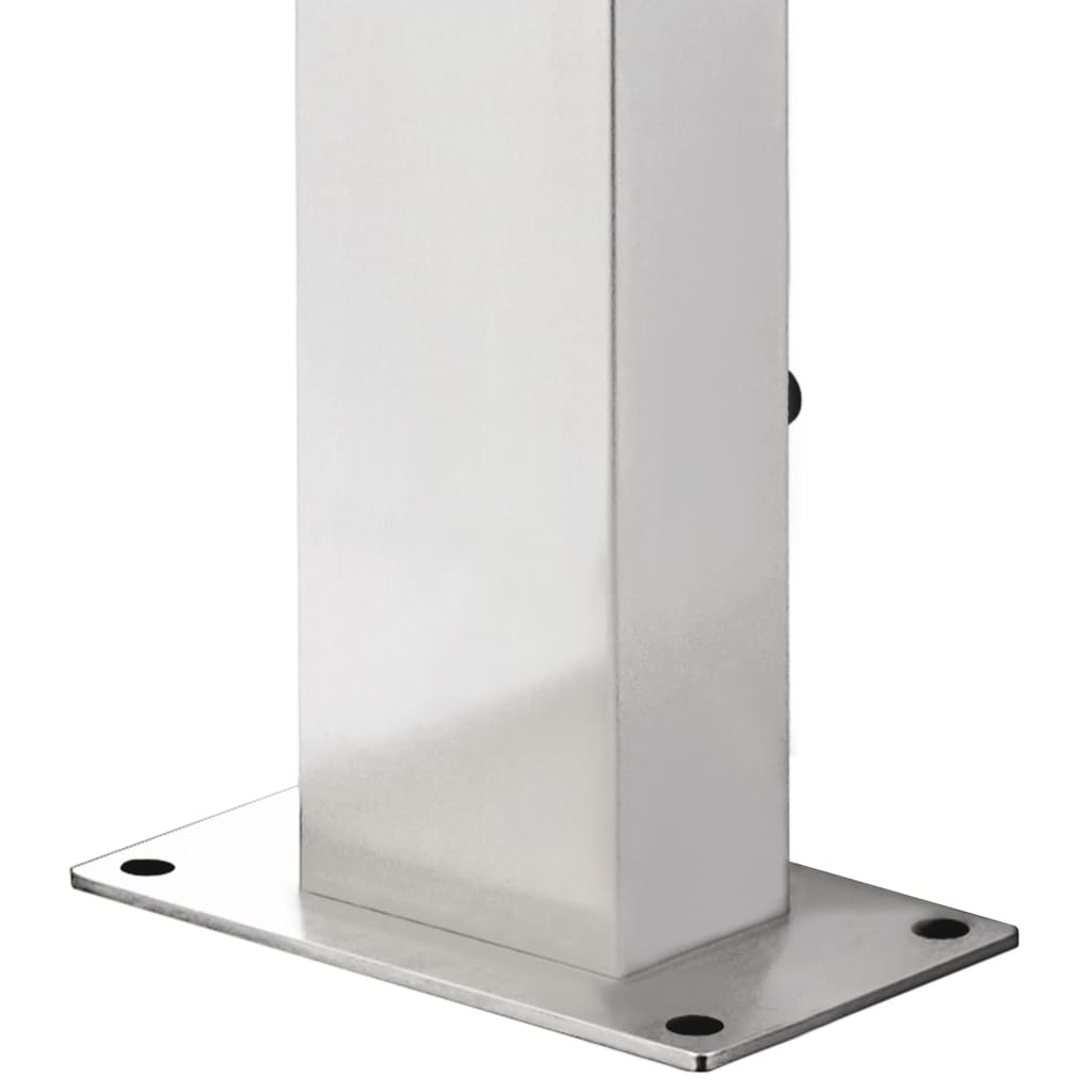 Buitendouche met bruine basis 225 cm roestvrij staal is nu te koop bij PeponiXL, paradijselijk wonen!