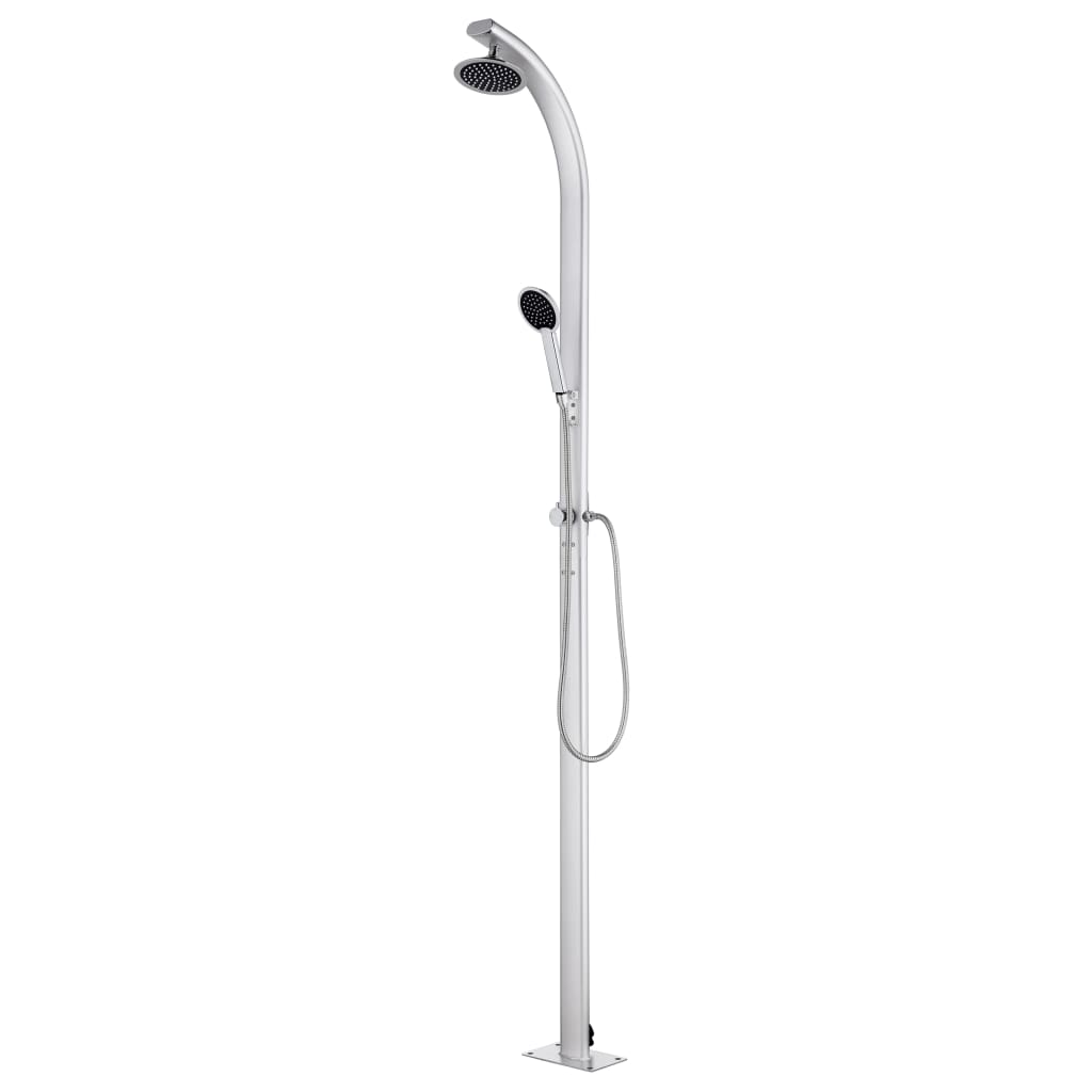 Buitendouche met bruine basis 220 cm aluminium is nu te koop bij PeponiXL, paradijselijk wonen!