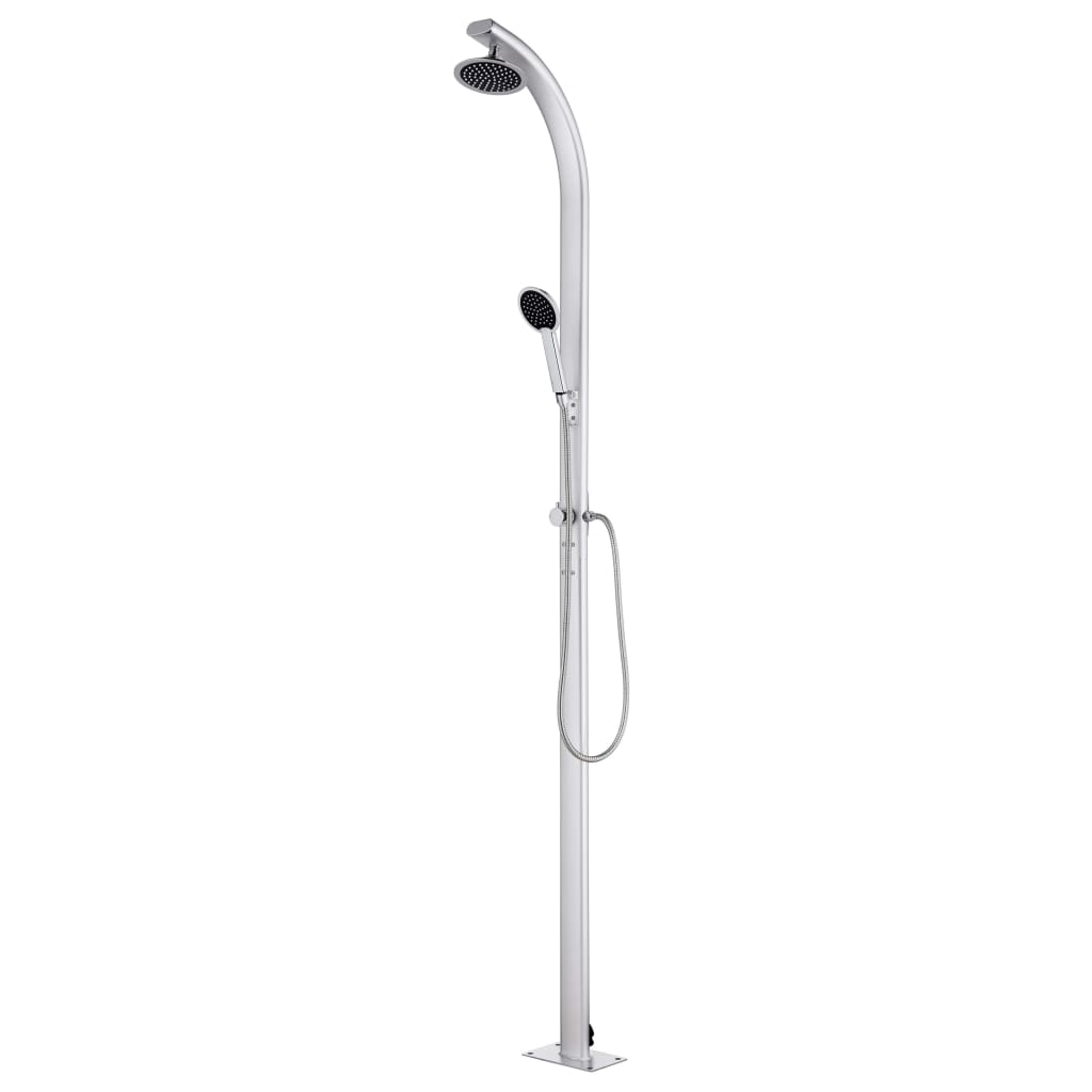 Buitendouche met grijze basis 220 cm aluminium is nu te koop bij PeponiXL, paradijselijk wonen!