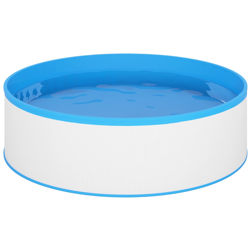 Splasher pool met hangende skimmer en pomp 350x90 cm wit is nu te koop bij PeponiXL, paradijselijk wonen!