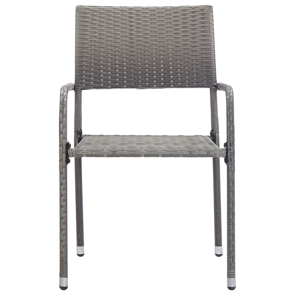 3-delige Tuinset poly rattan grijs is nu te koop bij PeponiXL, paradijselijk wonen!