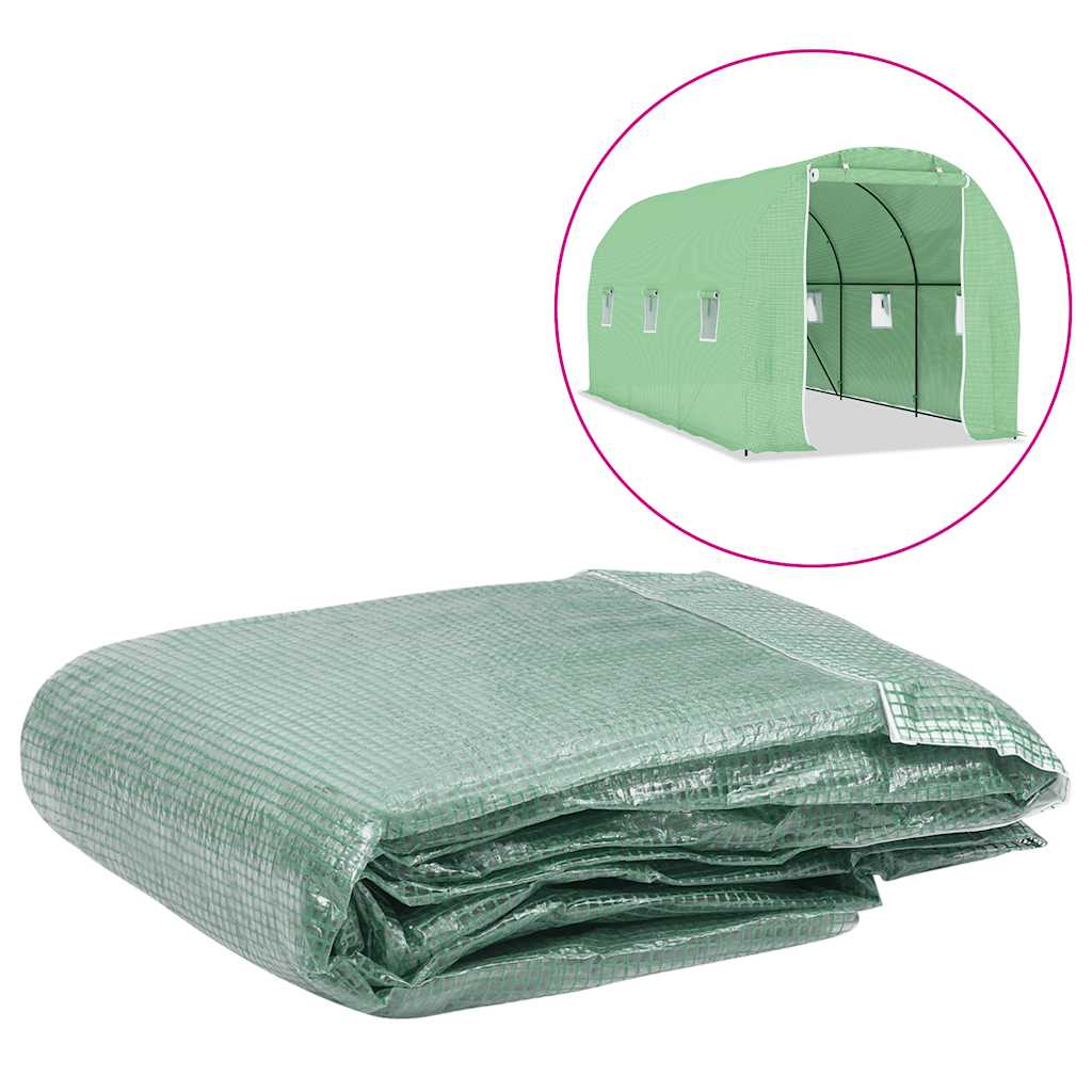 Kashoes vervangend (9 m²) 200x450x200 cm groen is nu te koop bij PeponiXL, paradijselijk wonen!