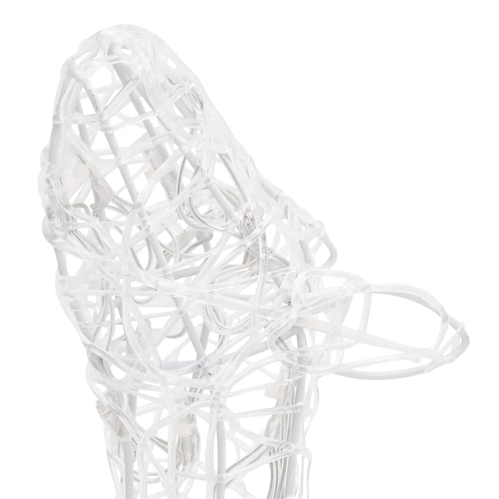 Kerstversiering rendierfamilie 160 LED's blauw acryl is nu te koop bij PeponiXL, paradijselijk wonen!